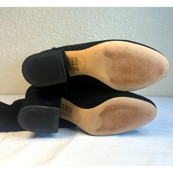 JCREW Size 6.5 Sadie Over-the-knee Boots in Black Suede - Picture 6 of 7